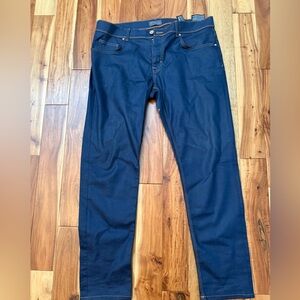 Zara Men's Dark Blue Skinny Jeans